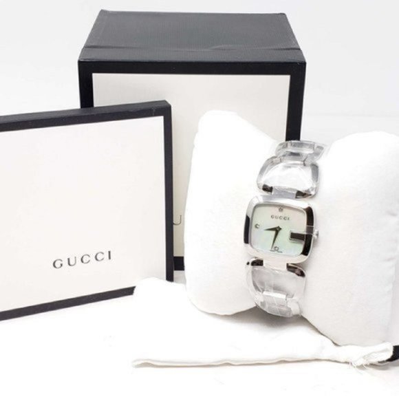 Authentic Gucci YA125404 G-Class Stainless Steel Watch - Picture 2 of 14